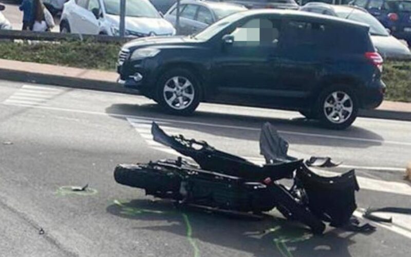 incidente sassari auto moto