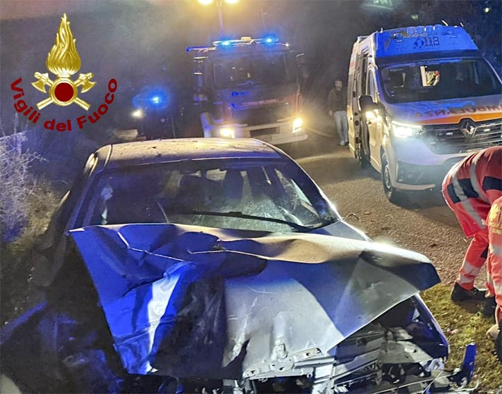 Incidente Sp 22 Benetutti 2