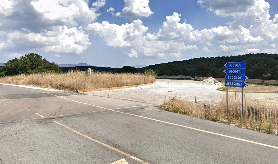 Strada Abbasanta Budduso Olbia