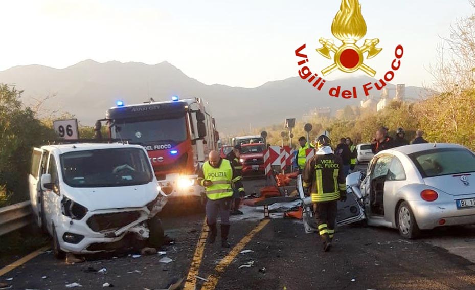 incidente Statale 131 dcn Siniscola