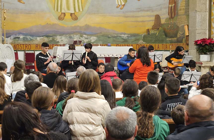 Concerto di Natale ragazzi a Monti