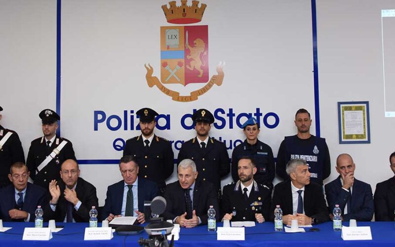 Evasione Raduano confereza Nuoro Polizia