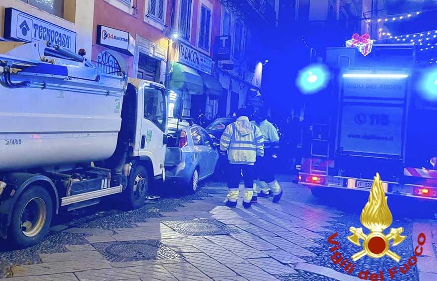 Incidente Sassari via Emanuele