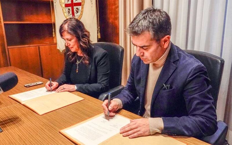 Zedda e Todde firma nuovo stadio Cagliari