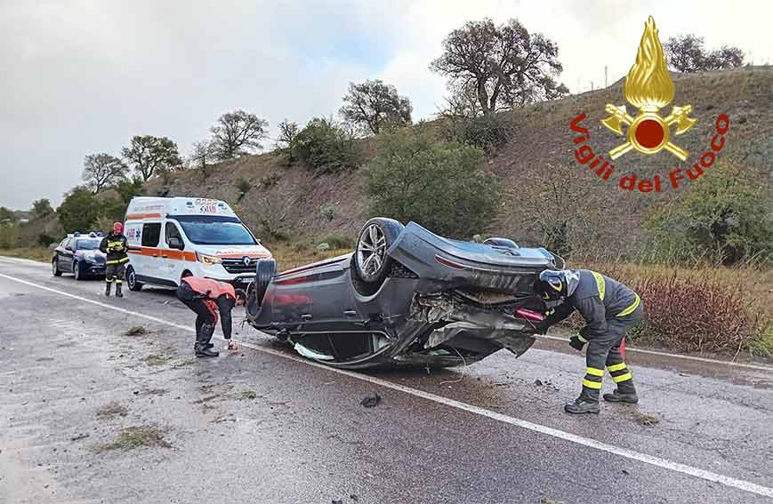 incidente Bono Bottidda Sp 10M