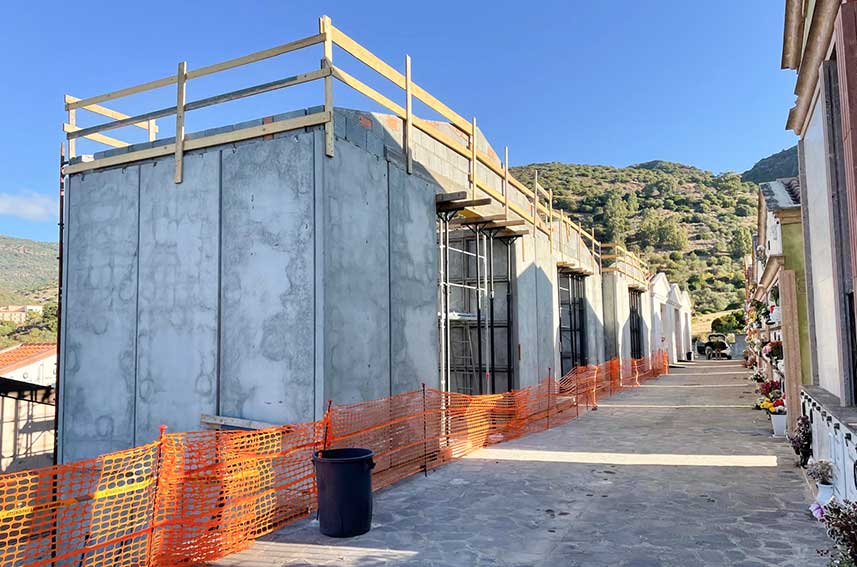 Cantiere loculi Bosa