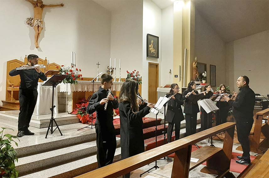 Concerto del gruppo I Sileni a San Nicola