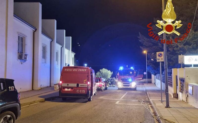 Incendio chiesa Valledoria 3