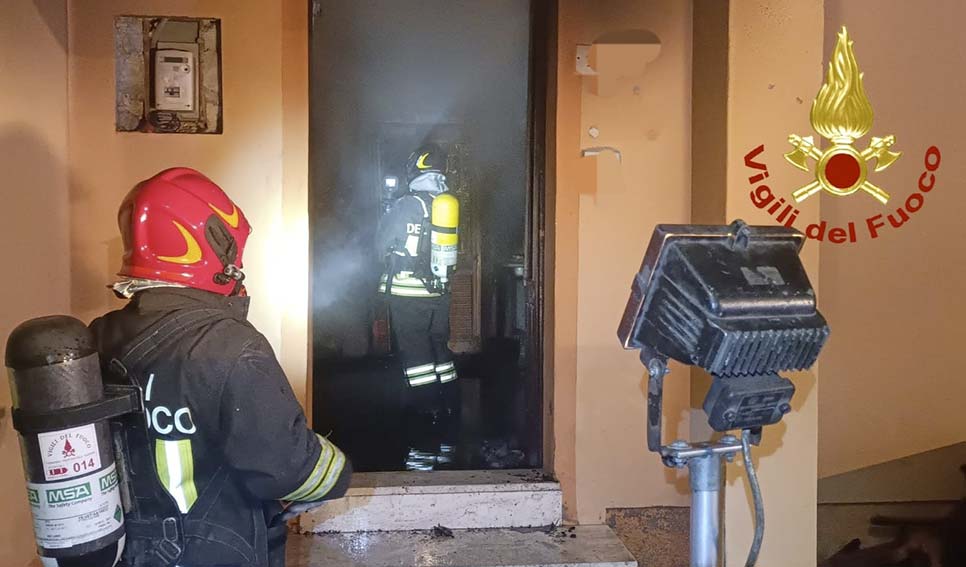 incendio a Santa Teresa Gallura