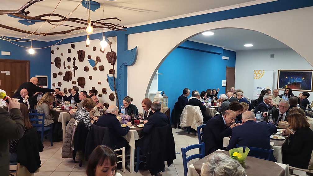 Cena benefica Rotary Club Sassari Silki