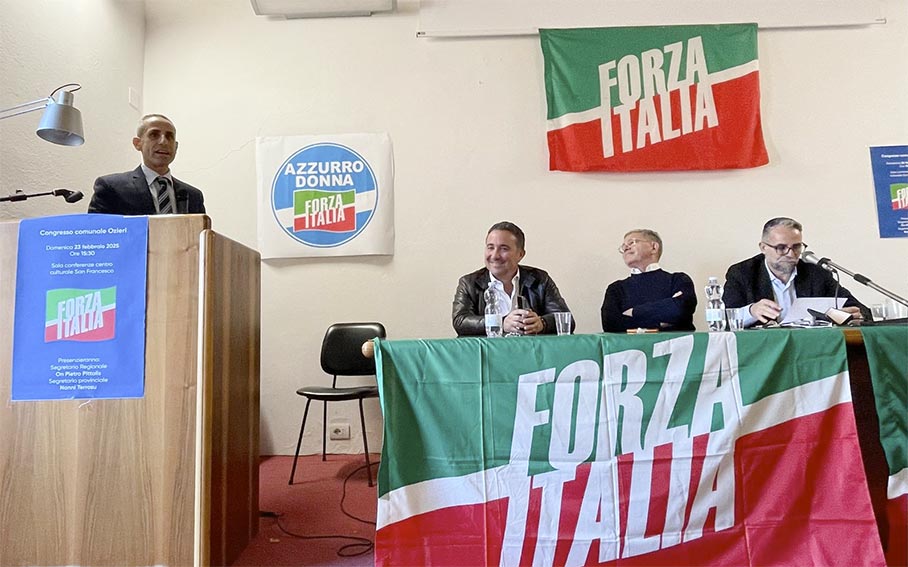 Congresso Forza Italia ozieri Nanni Terrosu