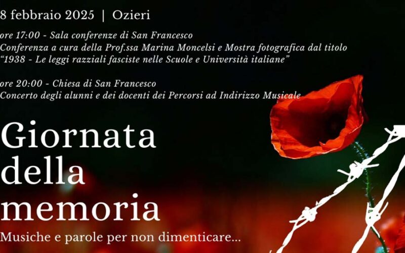 Giornata della Memoria Istituto comprensivo Ozieri