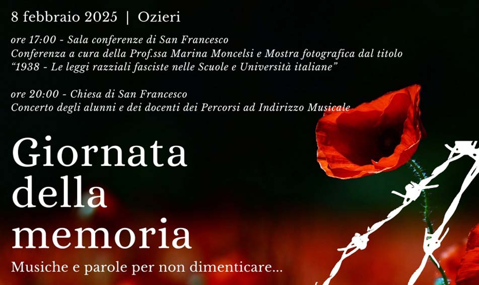 Giornata della Memoria Istituto comprensivo Ozieri