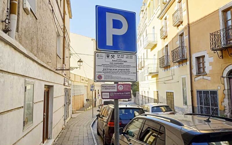 Parcheggi blu Ozieri