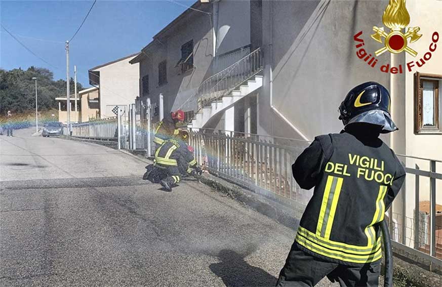 Perdita gas Ozieri via repubblica